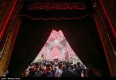 حرم مطهر حضرت علی (ع) در آستانه اربعین حسینی