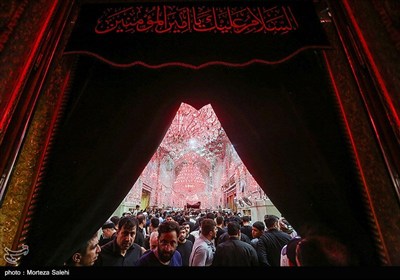 حرم مطهر حضرت علی (ع) در آستانه اربعین حسینی