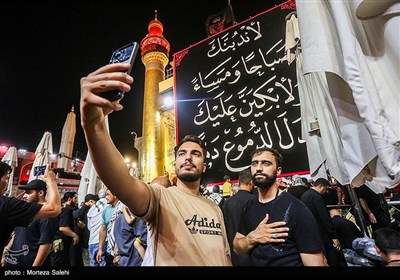 حرم مطهر حضرت علی (ع) در آستانه اربعین حسینی
