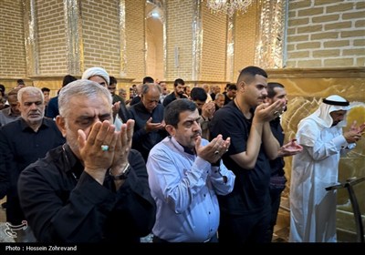 بازدید میدانی مسئولان حج و زیارت از خدمات به زائران در شهر مقدس کاظمین