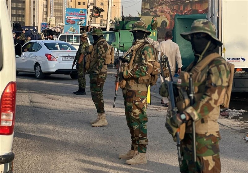 استعدادات قوات الحشد الشعبی لتوفیر الأمن لزوار الأربعین