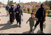 عبور زائران اربعین حسینی از مرز خسروی