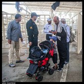 عبور زائران اربعین حسینی از مرز خسروی