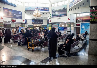 عبور زائران اربعین حسینی از مرز خسروی