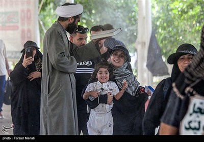 عبور زائران اربعین حسینی از مرز خسروی
