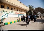 عبور زائران اربعین حسینی از مرز خسروی