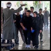 عبور زائران اربعین حسینی از مرز خسروی