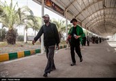 عبور زائران اربعین حسینی از مرز خسروی