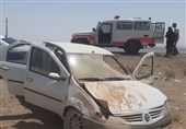 پنج مصدوم در واژگونی خودرو در جاده سرخه به آرادان