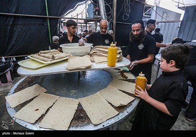 موکب های خدمت رسانی در شهر نجف