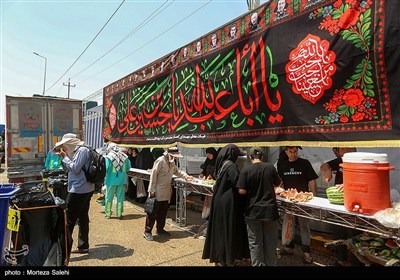 موکب های خدمت رسانی در شهر نجف