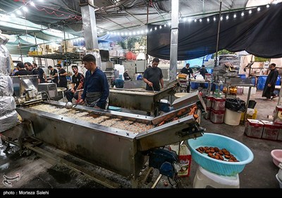 موکب های خدمت رسانی در شهر نجف
