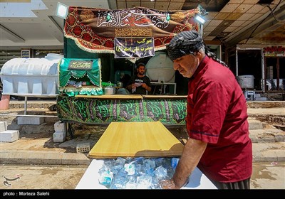 موکب های خدمت رسانی در شهر نجف