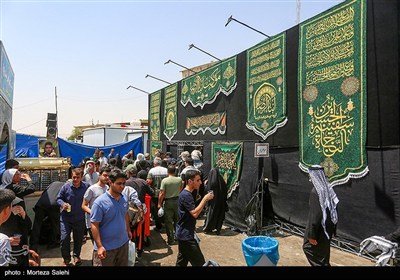 موکب های خدمت رسانی در شهر نجف