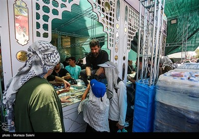 موکب های خدمت رسانی در شهر نجف