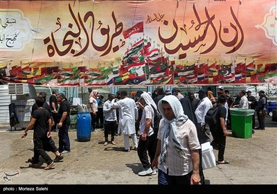 موکب های خدمت رسانی در شهر نجف