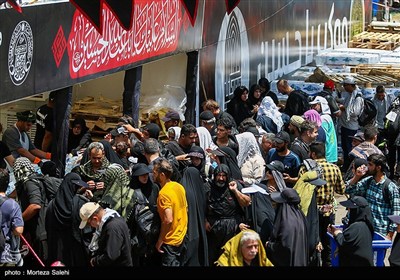 موکب های خدمت رسانی در شهر نجف