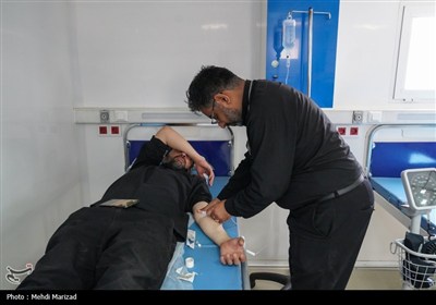 بازدید فتاح از روند خدمت‌رسانی ستاد اجرایی فرمان امام در مرز مهران