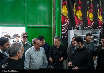 بازدید فتاح از روند خدمت‌رسانی ستاد اجرایی فرمان امام در مرز مهران