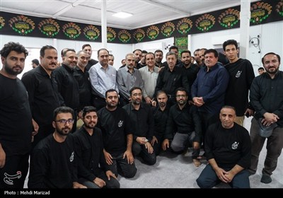 بازدید فتاح از روند خدمت‌رسانی ستاد اجرایی فرمان امام در مرز مهران