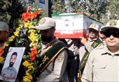 تشییع شهید محیط‌بان پارک ملی گلستان در مینودشت