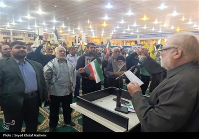 برگزاری تجمع &#171;جمعه خشم و نصر&#187; در بوشهر