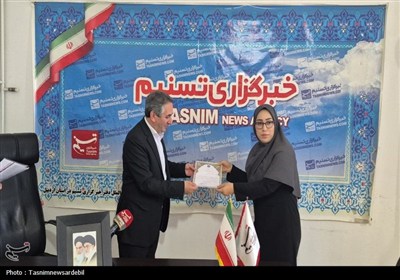 احد بیتوته نماینده مردم اردبیل، نیر و نمین، سرعین در مجلس از خبرگزاری تسنیم اردبیل بازدید کرد