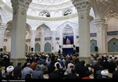 حضور گسترده مردم انقلابی در نماز سیاسی‌ عبادی جمعه اردبیل