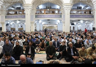 حضور گسترده مردم انقلابی در نماز سیاسی‌ عبادی جمعه اردبیل