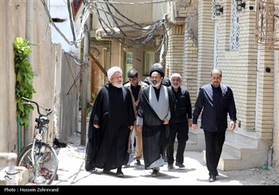 بازدید میدانی مسئولان حج و زیارت از خدمات به زائران در شهر نجف اشرف
