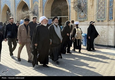 بازدید میدانی مسئولان حج و زیارت از خدمات به زائران در شهر نجف اشرف