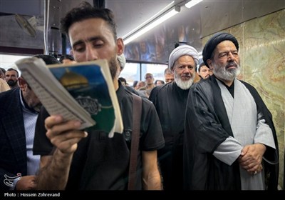بازدید میدانی مسئولان حج و زیارت از خدمات به زائران در شهر نجف اشرف