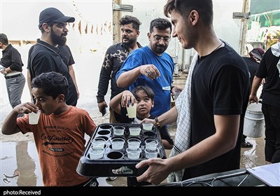 عبور زائران اربعین حسینی از مرز چذابه