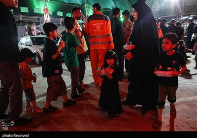عبور زائران اربعین حسینی از مرز چذابه
