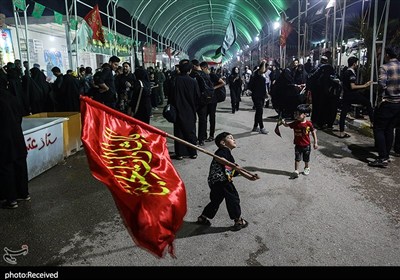 عبور زائران اربعین حسینی از مرز چذابه
