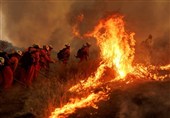 آتش‌سوزی گسترده در کالیفرنیا هزاران نفر را مجبور به تخلیه کرد