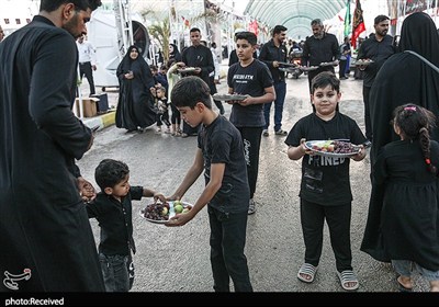 عبور زائران اربعین حسینی از مرز چذابه
