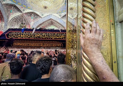 حال وهوای حرم مطهر حضرت علی (ع) در آستانه اربعین حسینی