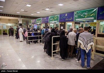 عبور شبانه زائرین اربعین حسینی از مرز خسروی