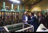 سفر یک‌روزه مهدی تاج به اردبیل؛ بازدید از کارخانه تولید توپ ورزشی