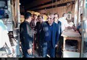 سفر یک‌روزه مهدی تاج به اردبیل؛ بازدید از کارخانه تولید توپ ورزشی به روایت تصاویر