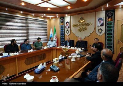 سفر یک‌روزه مهدی تاج به اردبیل؛ بازدید از کارخانه تولید توپ ورزشی به روایت تصاویر