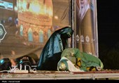 مراسم آیینی مذهبی در مسیر حسین(ع) در اراک