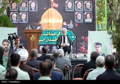 مراسم گرامیداشت اربعین شهدای اقتدار در اراک