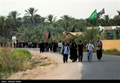 Arbaeen Pilgrims on Route to Karbala