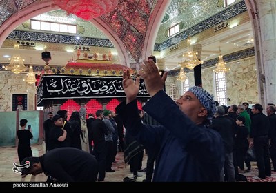 حرم مطهر حضرت حر ابن یزید ریاحی(ع) در ایام اربعین