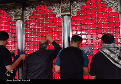 حرم مطهر حضرت حر ابن یزید ریاحی(ع) در ایام اربعین