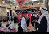 شکوه اجتماع زائران در حرم حضرت حر(ع) در ایام اربعین