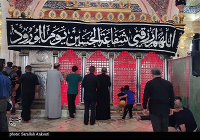 حرم مطهر حضرت حر ابن یزید ریاحی(ع) در ایام اربعین