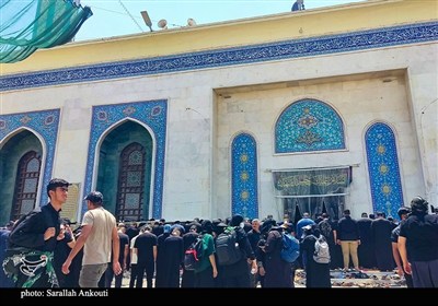 حرم مطهر حضرت حر ابن یزید ریاحی(ع) در ایام اربعین